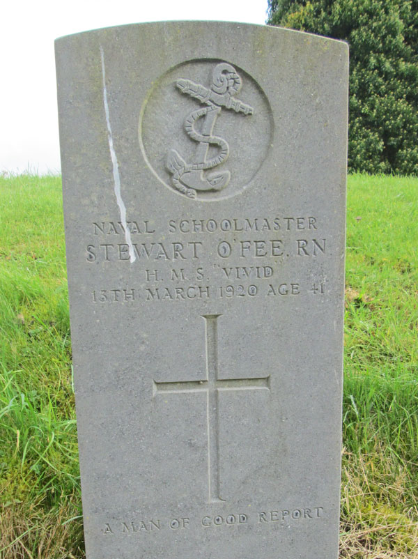 Stewart OFee - Kilrea Church Of Ireland Churchyard.