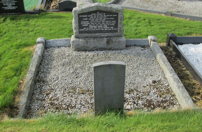 Stewart OFee - Kilrea Church Of Ireland Churchyard.